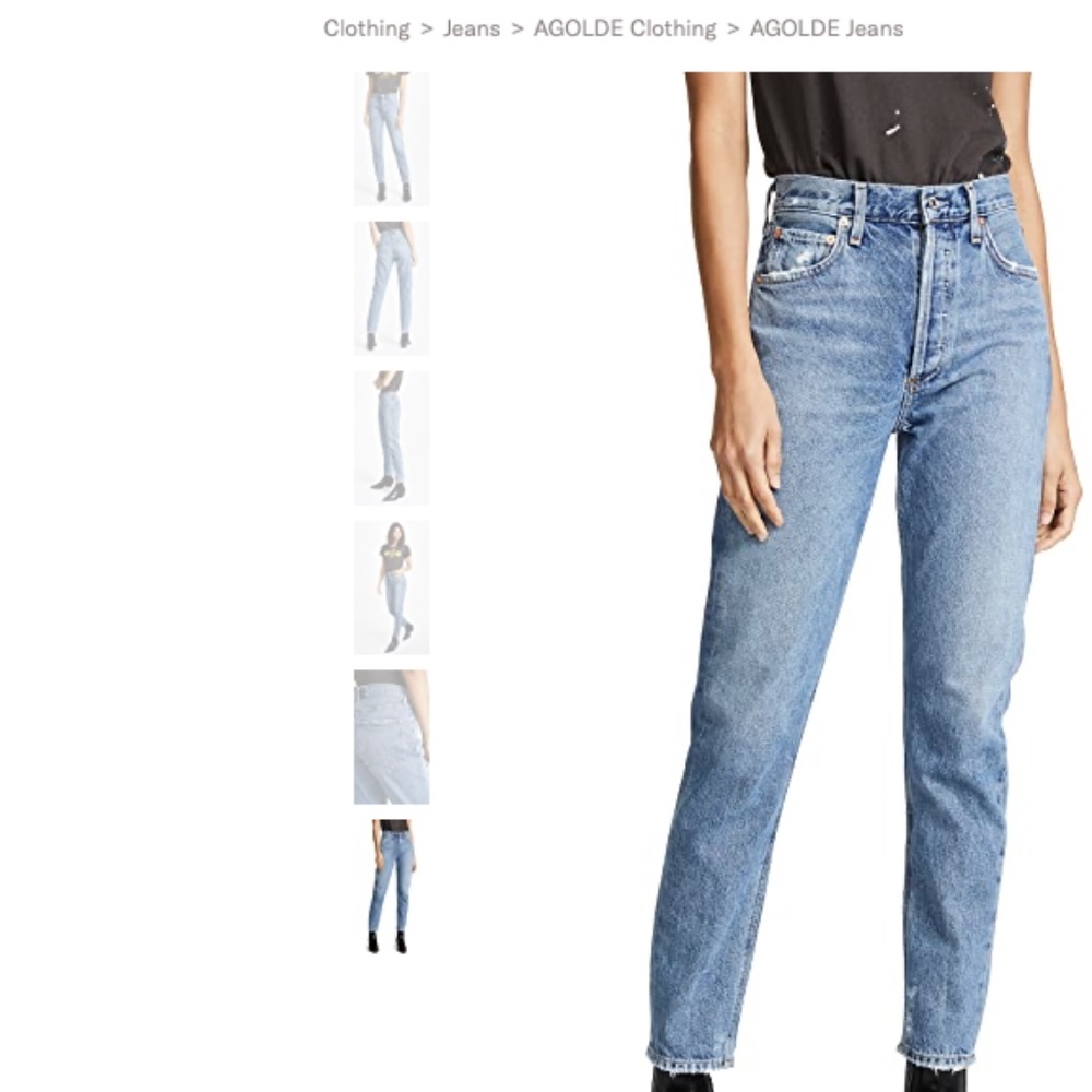 AGOLDE Jamie Classic Jeans